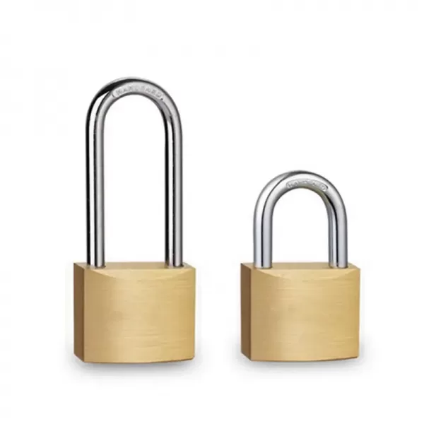 brass padlock