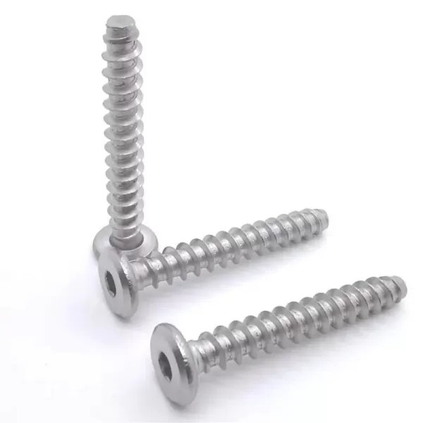 Hex socket self drilling screws