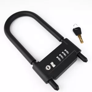 U-bar combination lock