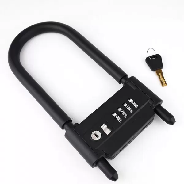 U-bar combination lock