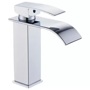 silver white faucet