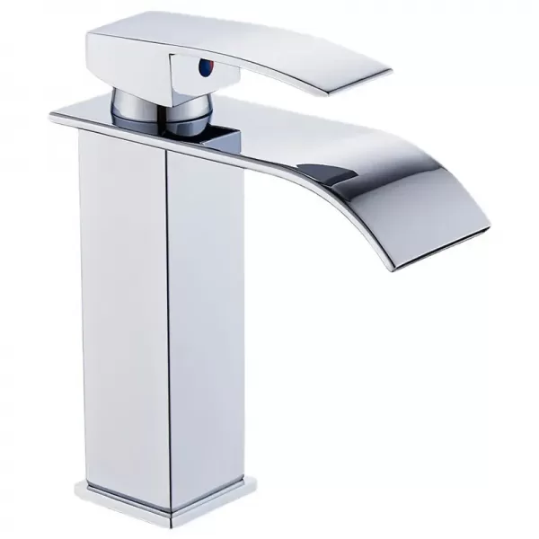 silver white faucet