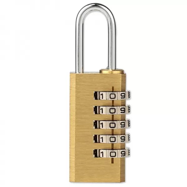 5 digit combination padlock